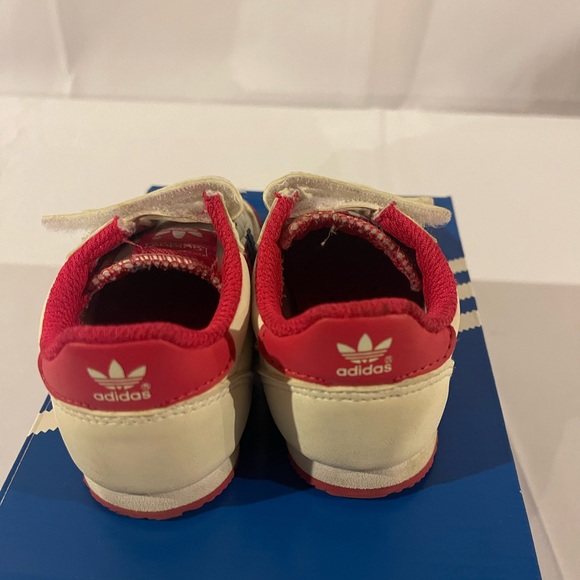 Adidas Dragon CF C Running White/Bright Pink/Power Purple Q20526 Size 5M - Picture 5 of 7